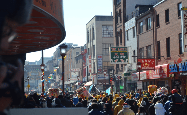 Chinese New Year Celebrations in China Town