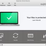 Kaspersky mac Dashboard