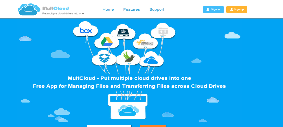 MultCloud  Best Free Multiple Cloud Storage Manager