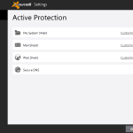 avast Pro antivirus 2017 Active Protection