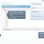 IDrive Desktop application screenshot