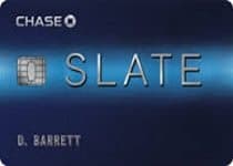 Chase Slate Credit Card