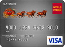 Wells Fargo Cash Back College Visa card