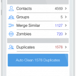 Tuneup Contacts screenshot