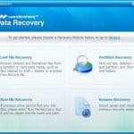 Wondershare Data Recovery main