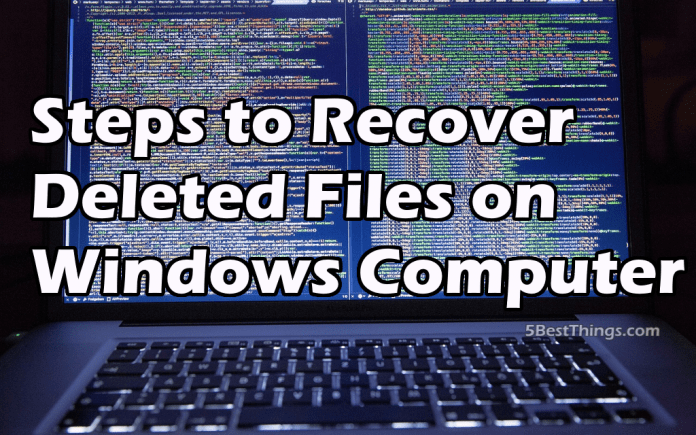 Recover Deleted Files on Windows