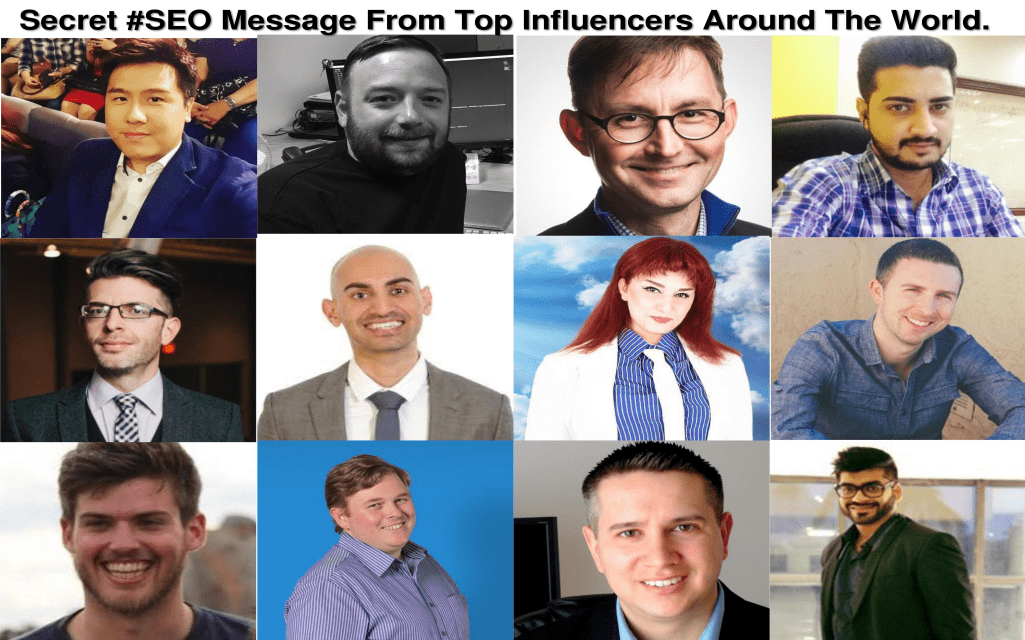 Secret SEO MESSAGE from Top Influencers