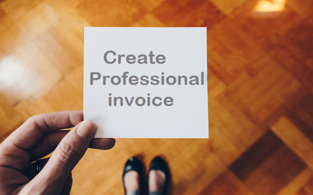 Create A Professional Invoice