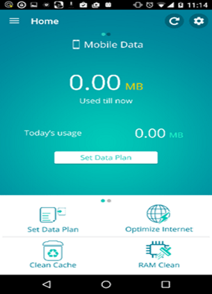 Check Data Usage Set Data Plan