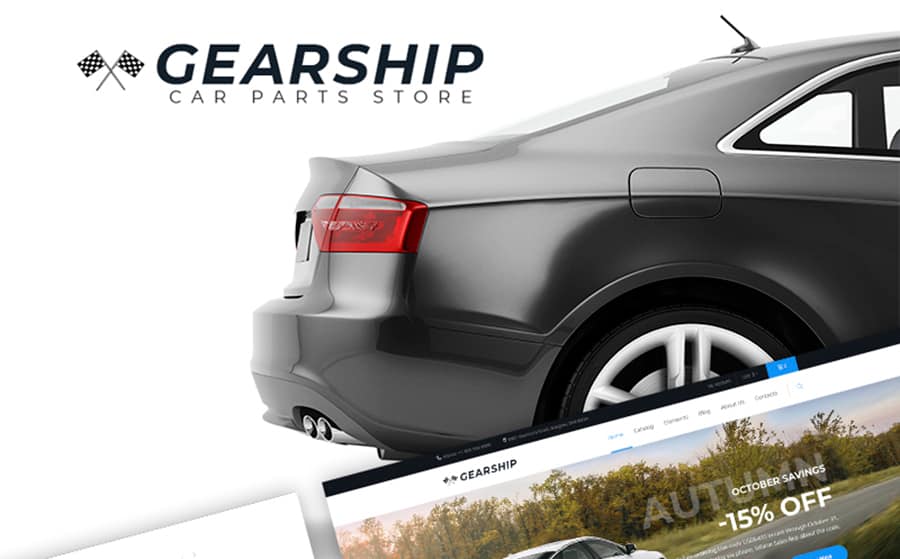GearShip - Car Parts Store WooCommerce Theme