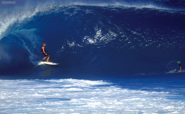 Hawaiian Islands Surfer