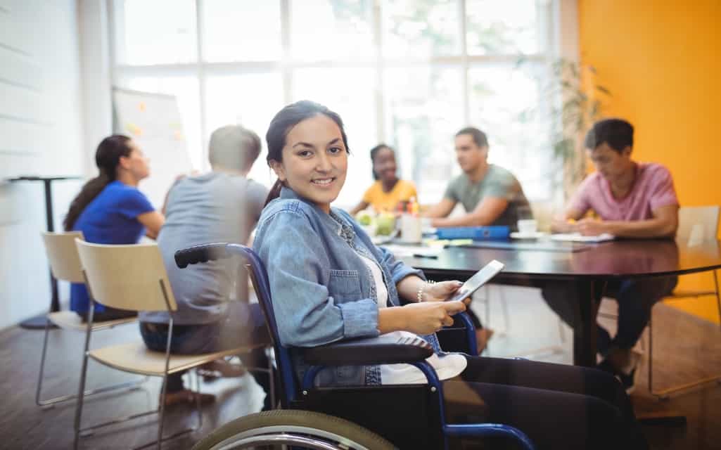 find a suitable job for wheelchair users