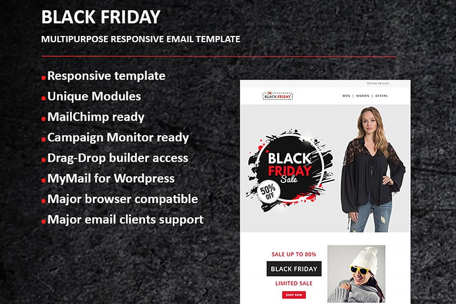 Black Friday - Email Newsletter Template