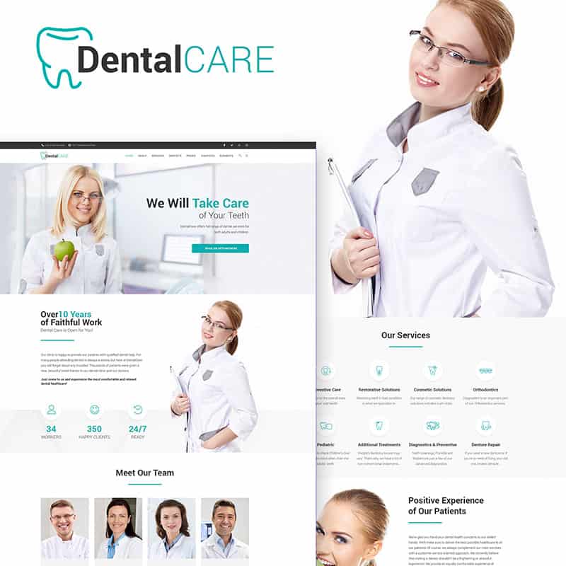 DentalClinic WordPress Theme    