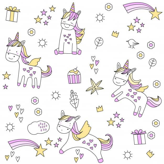 Unicorn Clipart Elements: For those who Believe in Miracles