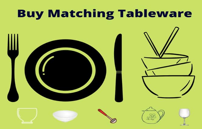 Buy Matching Tableware