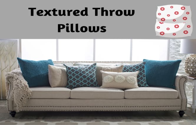 Textured Throw Pillows