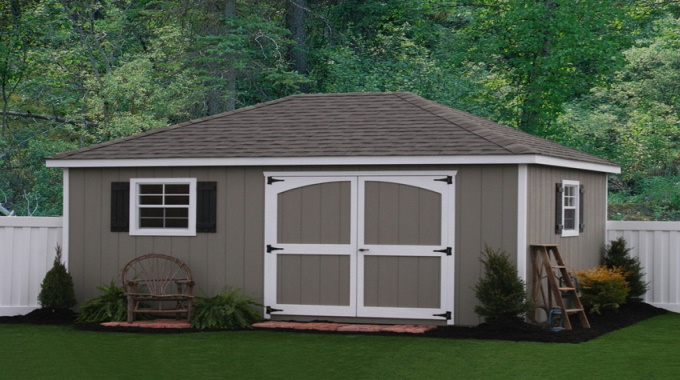 Best Hip Roof Style Shed Plans