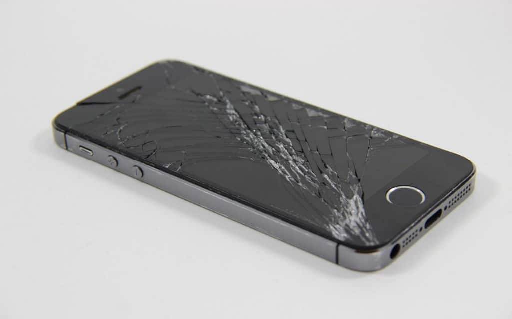Cracked Iphone Screen