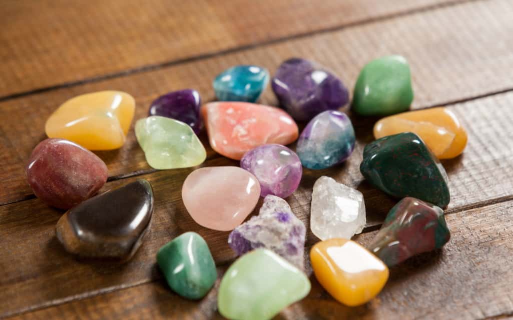 Crystals For Negative Energy Removal