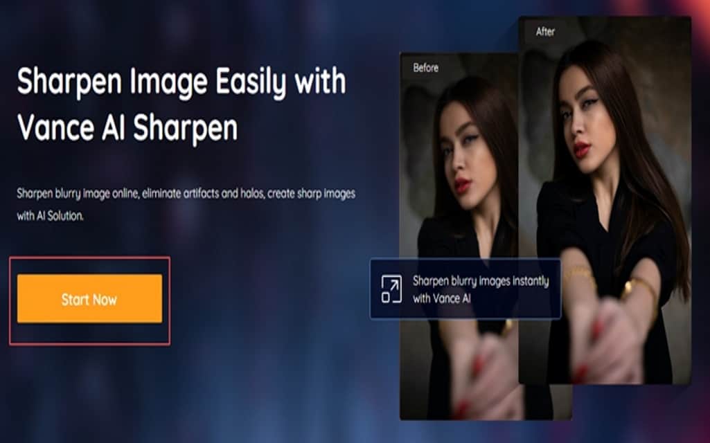 Sharpen Image Online with Vance AI Sharpen