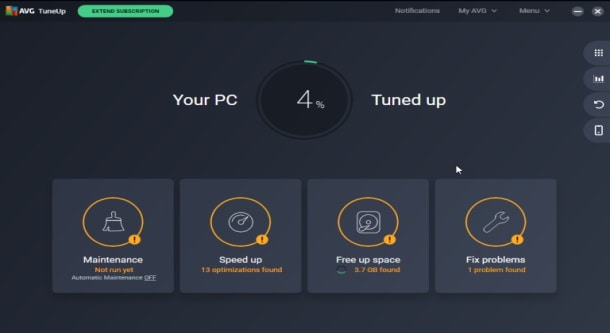 AVG TuneUp for PC