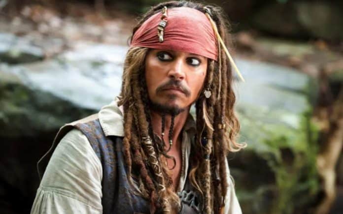 Johnny Depp returns as pirate Jack Sparrow
