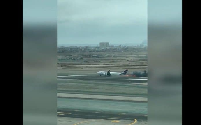 Peru takeoff crash saw a truck collide with a plane