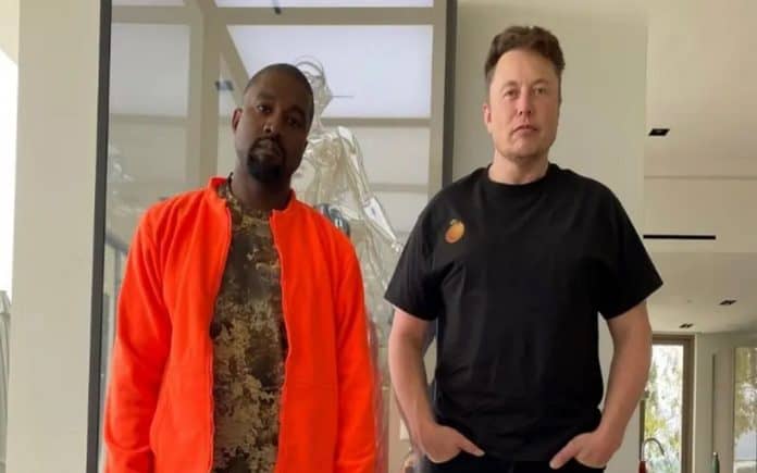 Kanye West said that he believes Elon Musk is a half Chinese